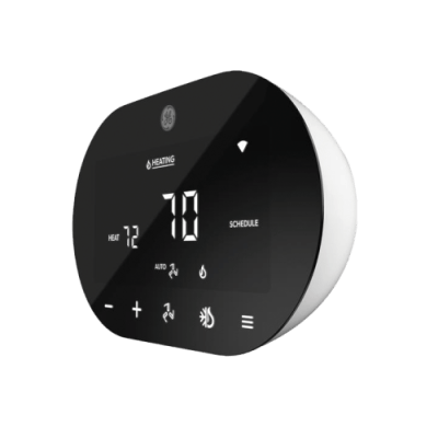 GE SMART THERMOSTAT; WORKS WITH SAVANT.